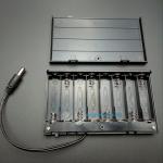 Battery Box รางถ่าน 8 ก้อน AA 12V (ก้อนละ 1.5V) 1 ด้าน แบบมีฝาปิด และมีสวิทช์เปิดปิด