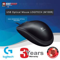 LOGITECH MOUSE M100R สินค้าของแท้ รับประกันศูนย์3ปี