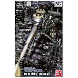 HG 1/144 MS-06 Zaku II + Big Gun Set (Gundam Thunderbolt Ver.)