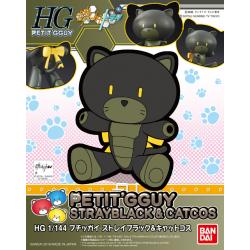 HGPG 1/144 Petit'gguy Stray Black & Cat Cos