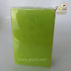 สบู่มะนาววิตซีผสมคลอลาเจน ขนาด 100 กรัม