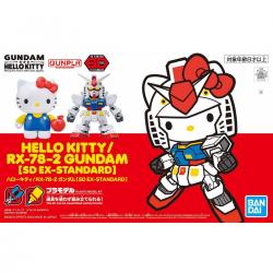 Hello Kitty / RX-78-2 Gundam (SD EX-Standard)