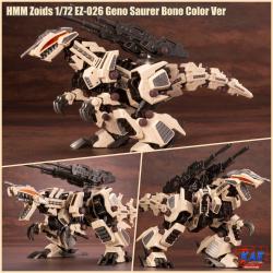 "Pre-Order" HMM Zoids 1/72 EZ-026 Geno Saurer Bone Color Ver. [Limited]