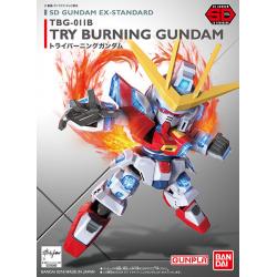 SD Gundam EX-Standard 011 Try Burning Gundam