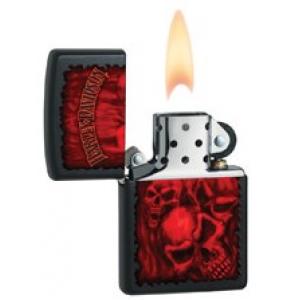 zippo 28826 Harley-Davidson Menacing, ghostly red skull