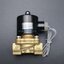 โซลินอยวาล์ว ทองเหลือง (Solenoid Valve Normally Closed) 4 หุน (1/2") 24V - ยี่ห้อ Senya 2W-160-15