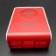 Raspberry Pi 4B Case (Red & White Color) สีแดงขาว