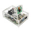 Raspberry Pi 4 Acrylic Transparent Case with Camera Bracket (support Cooling Fan)