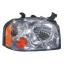 โคมไฟหน้า รุ่นหลอด H4 นิสสัน NISSAN Frontier King Cab 4 Dr 2001 - 2006 / Headlamp (ราคาต่อ 1 คู่) ไม่รวมหลอด