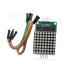 LED Dot Matrix Driver Module (MAX7219) 8x8 ขนาด 32mm x 32mm + สายไฟ