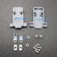 RS232 9 Pin Com Port DB9 DIY Adapter Head Female พร้อมกรอบครอบหัว (ชุดหัวประกอบ DB9 ตัวเมีย)