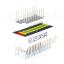 3 Color 10 Segment LED Bar Graph (แดง 1 แถว เหลือง 1 แถว เขียว 8 แถว)