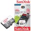 SanDisk Ultra MicroSDHC UHS-I 16GB Class10 (speed up to 100MB/s)