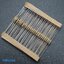 Resistor 10K Ohm 1/4W 5% แพ็คละ 100 ตัว