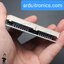 [สีแดง] LED Matrix Driver MAX7219 IC Driver Module + LED Dot Matrix 8x8 ขนาด 32mm x 32mm 4 ชุด (2 x 2)