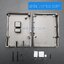 Raspberry Pi 4 B Aluminium Case (Gray) - สีเทา