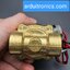 โซลินอยวาล์ว ทองเหลือง (Solenoid Valve Normally Closed) 6 หุน (3/4") 12V - ยี่ห้อ Senya 2W-200-20