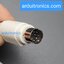 PLC Data Cable 1.5m (Round Head 8-Pin) Male to Male