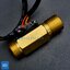 B3 เซ็นเซอร์วัดอัตราการไหลของน้ำ ทองแหลือง 1/2นิ้ว 4หุน Water Flow sensor 1-25L/min Size 60 mm