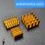 Raspberry Pi 4 Heat Sink Set for Raspberry Pi แผ่นระบายความร้อน 3ชิ้น สีทอง