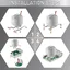 52Pi ICE-Tower CPU Cooler RGB LED Light Cooling Fan for Raspberry Pi 5