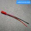 JST Connector 2Pin Plug Female สายต่อ JST ตัวเมีย พร้อมสายไฟยาว 10cm - Red