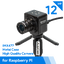 Arducam Complete High Quality Camera Bundle for Raspberry Pi, 12.3MP 1/2.3 Inch IMX477 Camera Module with 6mm CS-Mount Lens, Metal Enclosure, Tripod and HDMI Extension Adapter