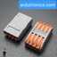 Terminal ต่อสายไฟแบบเร็ว 8 ช่อง (4 in - 4 out) Wire Connector Quick Terminal 0.08-4mm Square Slitter SPL-4