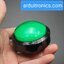 ปุ่มกดตู้เกม สวิตช์กดติดปล่อยดับขนาดใหญ่ 60mm พร้อมไฟ LED สีเขียว
