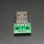 USB 2.0 Male to DIP Converter Breakout