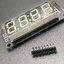 โมดูลแสดงค่าตัวเลข 4 หลัก สีขาว 7 Segment 4 Digit TM1637 Module Size 0.56" (5643AW Common Cathode) ยังไม่บัดกรี