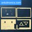 [กรอบ แบบที่ 1] จอ LCD 7 นิ้ว ชุดเคสตั้งจอ HDMI Touch Screen Display ชุดเคสตั้งจอ Raspberry Pi