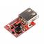 DC-to-DC Step Up Module 5V 1A with USB Output (1-5V to 5.1-5.2V) - Red PCB