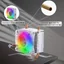 52Pi ICE-Tower CPU Cooler RGB LED Light Cooling Fan for Raspberry Pi 5