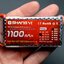 Rechargeable Lithium Battery 1100mAh 3S 11.1V 25C (หัวสายไฟแบบ T-Plug)