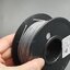 เส้นพลาสติก 3D Printer Filament PLA 1.75mm 0.20kg สีเทา