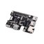 PCIe To Gigabit Ethernet And USB 3.2 Gen1 HAT For Raspberry Pi 5, 3x USB 3.2 Gen1, 1x Gigabit Ethernet, Driver-Free, Plug And Play, Raspberry Pi 5 PCIe HAT (แท้จาก WaveShare)