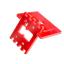 Raspberry Pi Adjustable Pi Camera Mount without Screw (Red) ฐานตั้งกล้อง RPi สีแดงไม่มีสกรู