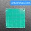 แผ่น PCB ไข่ปลา 1 หน้า ขนาด 5x5cm แผ่นปริ๊นอเนกประสงค์ Prototype PCB Through Hole Universal PCB จำนวน 1 แผ่น