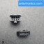 2.54mm 4 Pin Black Plastic Male Female JST-SM Housing Crimp Terminal Connector