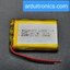 3.7V 3000mAh Lithium Battery Rechargeable Polymer (LiPo) ถ่านชาร์จ Li-ion 3.7V ความจุ 3000mAh 104058