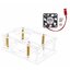 Raspberry Pi 5 Acrylic Case สีใส + cooling fan