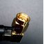 เสาอากาศ Wifi Antenna Dual-Band Antenna คุณภาพสูง 2.4GHz / 5.8GHz Dual Frequency 2dBi หัวต่อตัวผู้ Inner Needle ขนาด 4 cm สีดำหัวต่อโลหะสีทอง