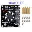 Raspberry Pi 4B/3B+ Heat Sink Fan with GPIO + on-board LED Light (Blue)