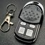 Remote RF 315 MHz ปุ่ม ขึ้น/ลง (กรอบโลหะ สีดำ-เงิน)