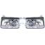 โคมไฟหน้า รุ่นหลอด H4 อีซูซุ ทีเอฟอาร์ ISUZU / TFR Dragon Eye 1997 - 1999 / Headlamp ไม่รวมหลอด