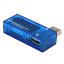 LED USB Mobile Power Charging Current Voltage Tester ยูเอสบีวัดแรงดันไฟฟ้า สีฟ้า