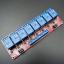 12V 8 Channel Relay High/Low Level Trigger Relay Module (Red PCB)