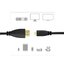 สาย HDMI to Micro HDMI ความยาว 3 m MicroHDMI To Hdmi Cable