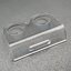 Arduino Mounting Bracket for Ultrasonic Module (HC-SR04) - Transparent
